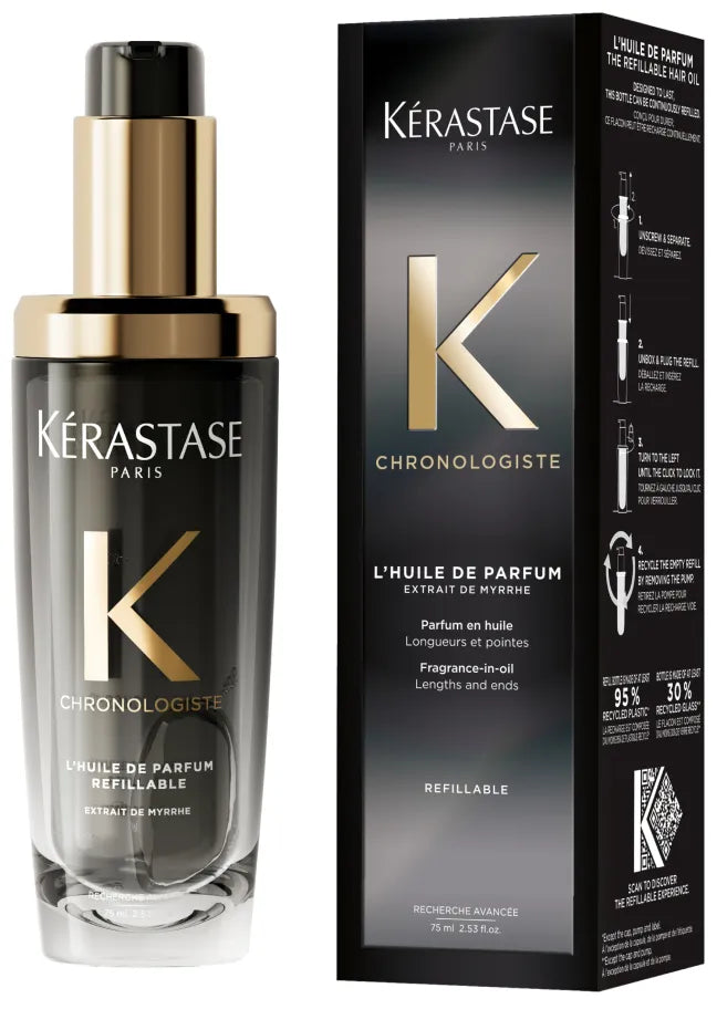 Aceite L´Huile de Parfum Chronologiste Kérastase (Recargable) (75 ML)