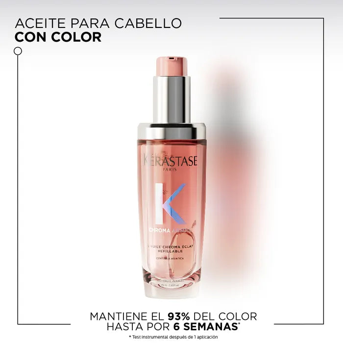 Aceite L´Huile Chroma Eclat Kérastase (Recargable) (75 ML)