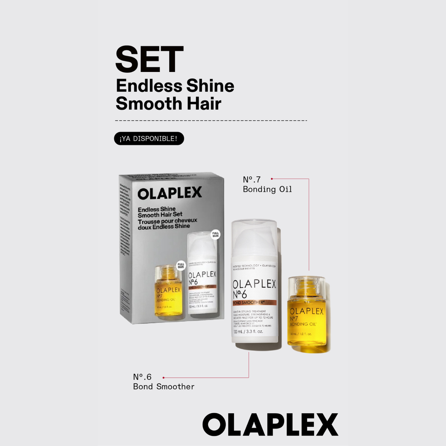 Pack Endless Shine Smooth Hair Set OLAPLEX