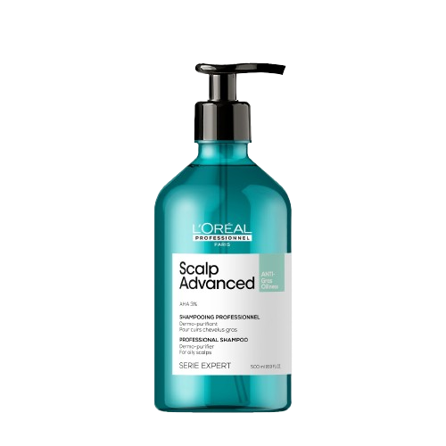 Shampoo Dermopurificador Anti-Grasa Scalp Advanced Lóreal 500 ML