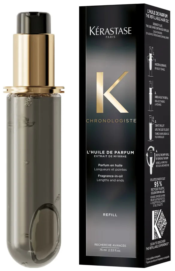 Aceite L´Huile de Parfum Chronologiste Kérastase (Recarga) (75 ML)