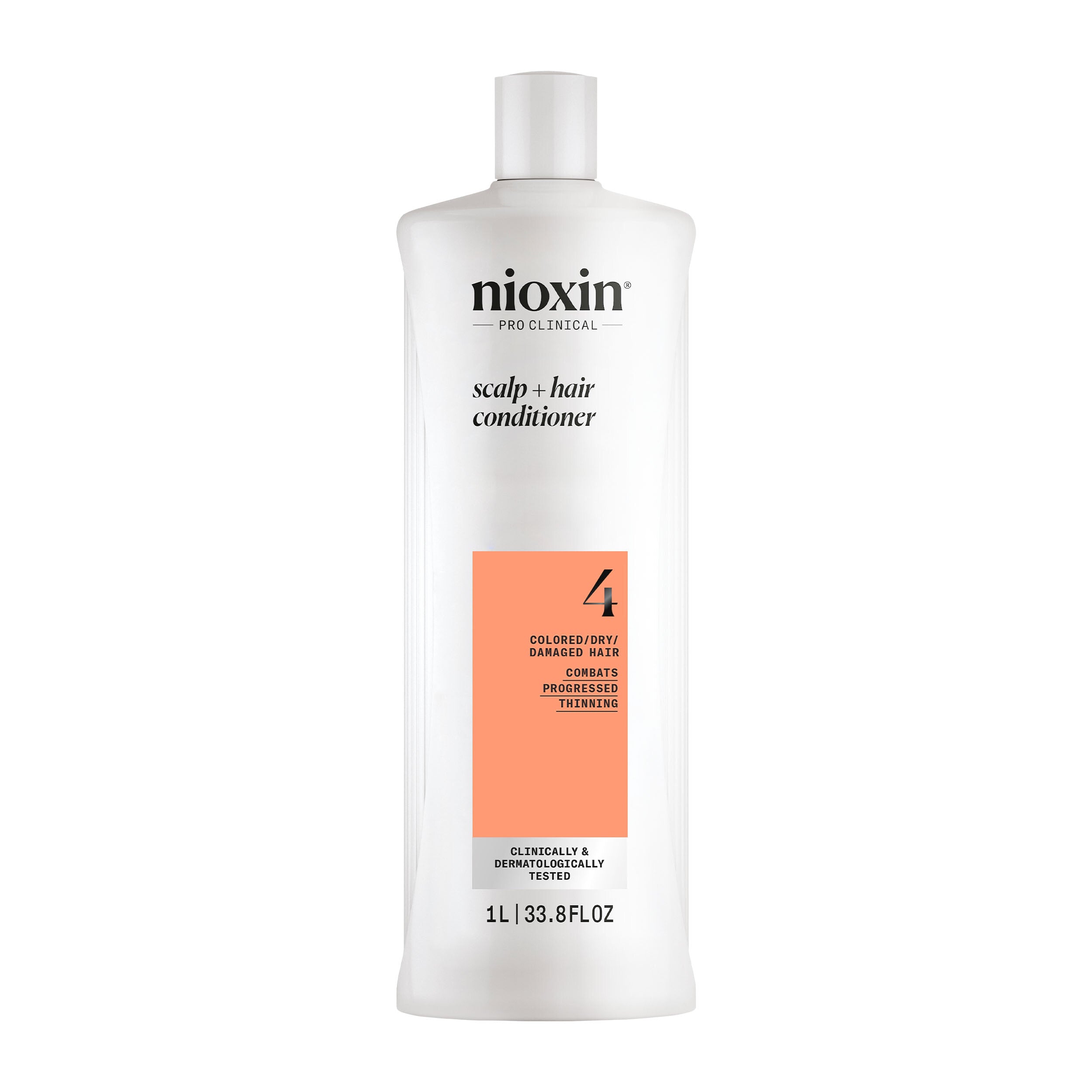 Acondicionador  Scalp Hair *4 NIOXIN / Cabello Teñido (1000 ML)