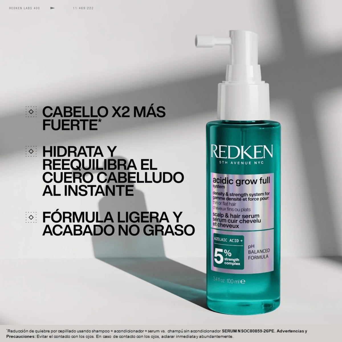 Serum scalp & hair  Acidic Grow Full REDKEN (100 ML)