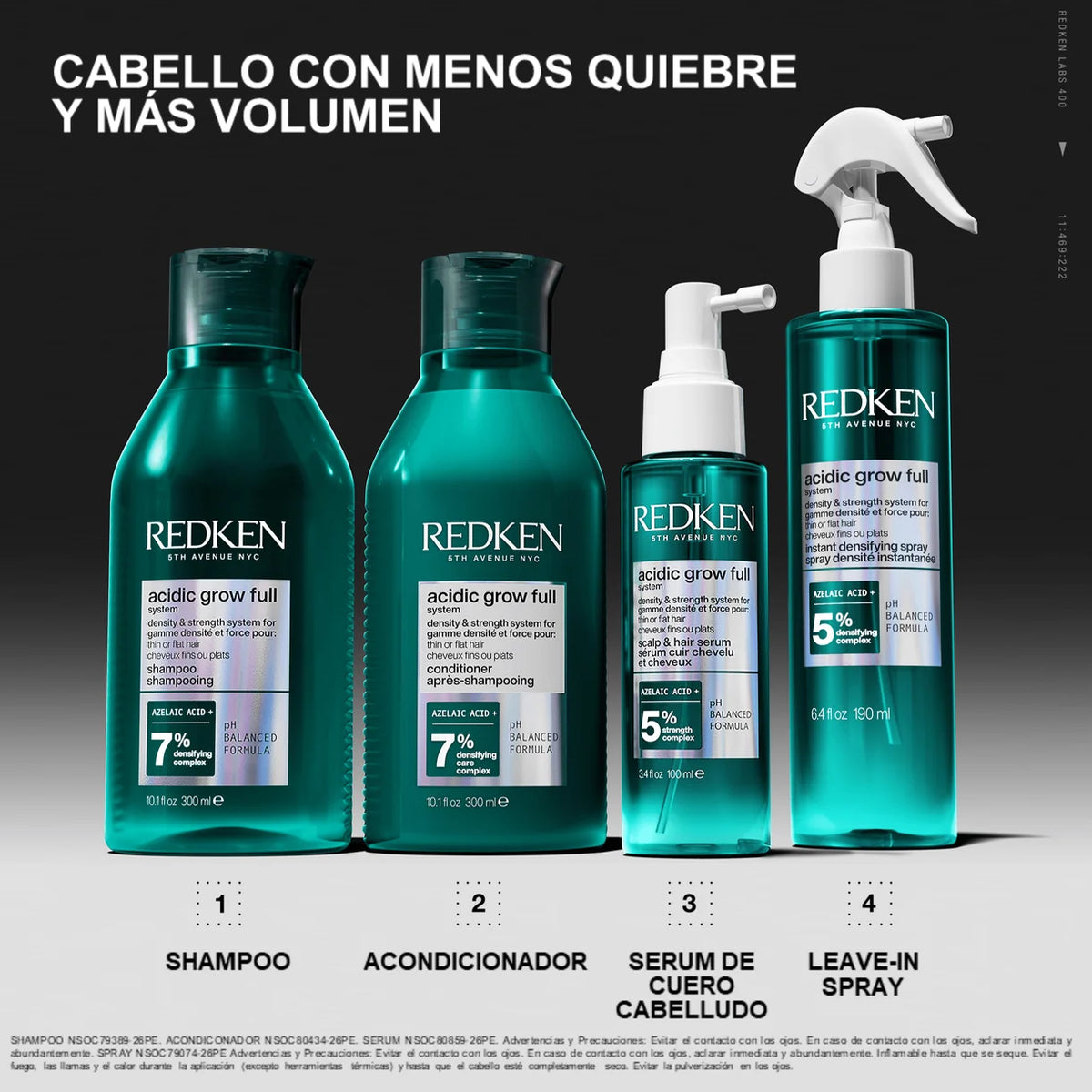 Serum scalp & hair  Acidic Grow Full REDKEN (100 ML)