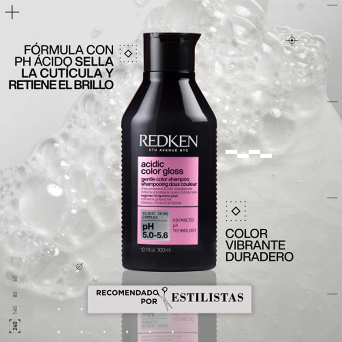 Shampoo Gentle Color Acidic Color Gloss REDKEN (500 ML)