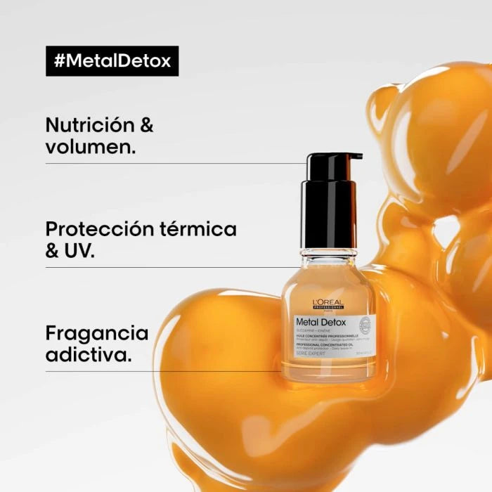 Huile Concentree Metal Detox LOREAL (50 ML)