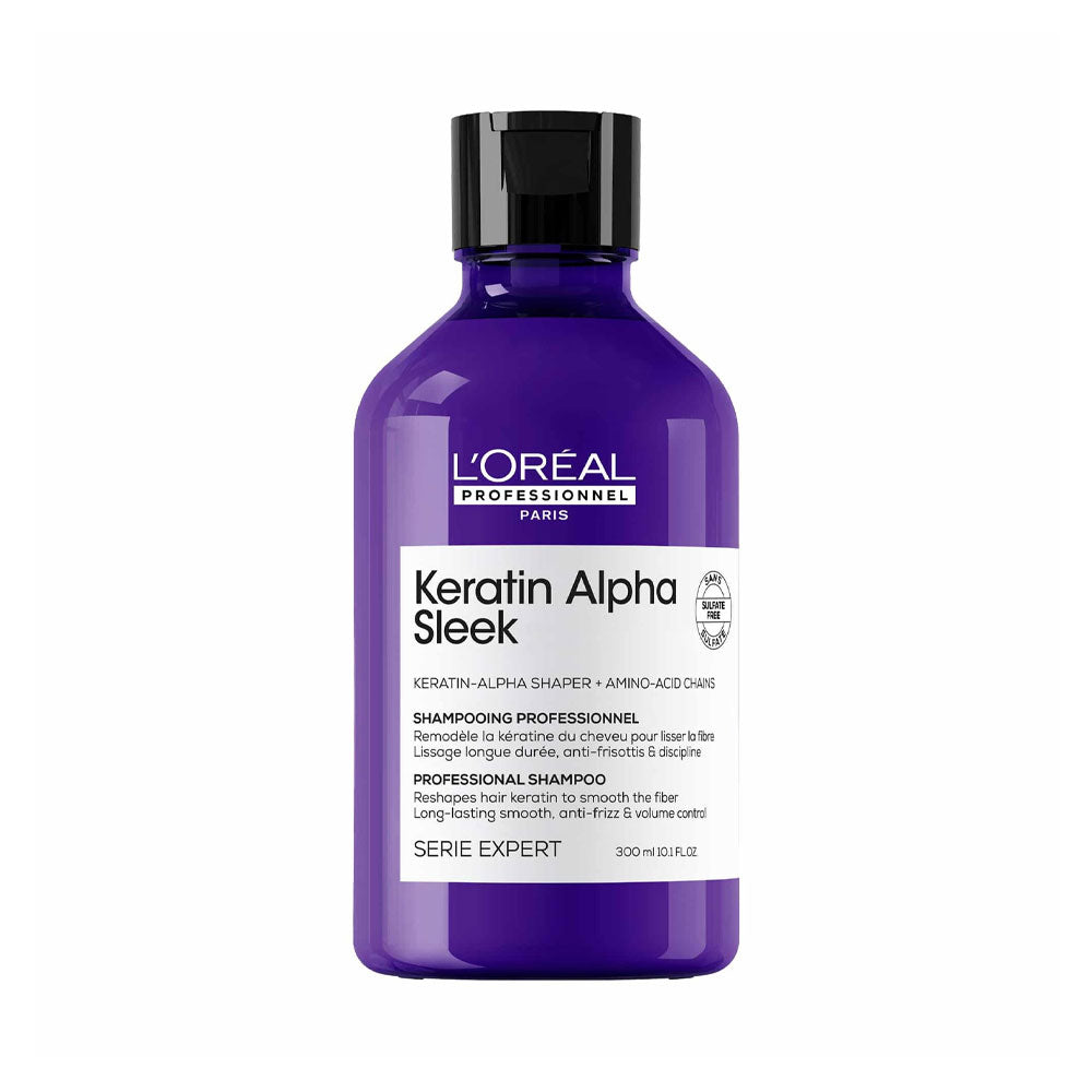 Shampoo Keratin Alpha Sleek LOREAL ( 300 ML)