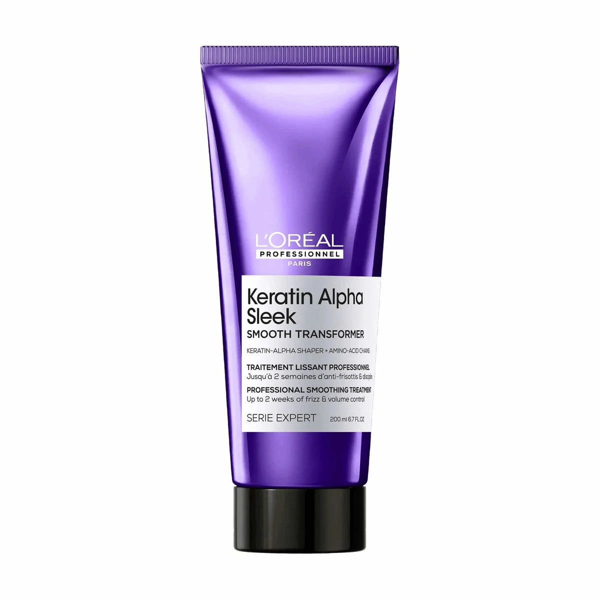 Tratamiento Smooth Transformer Keratin Alpha Sleek LOREAL (200 ML)