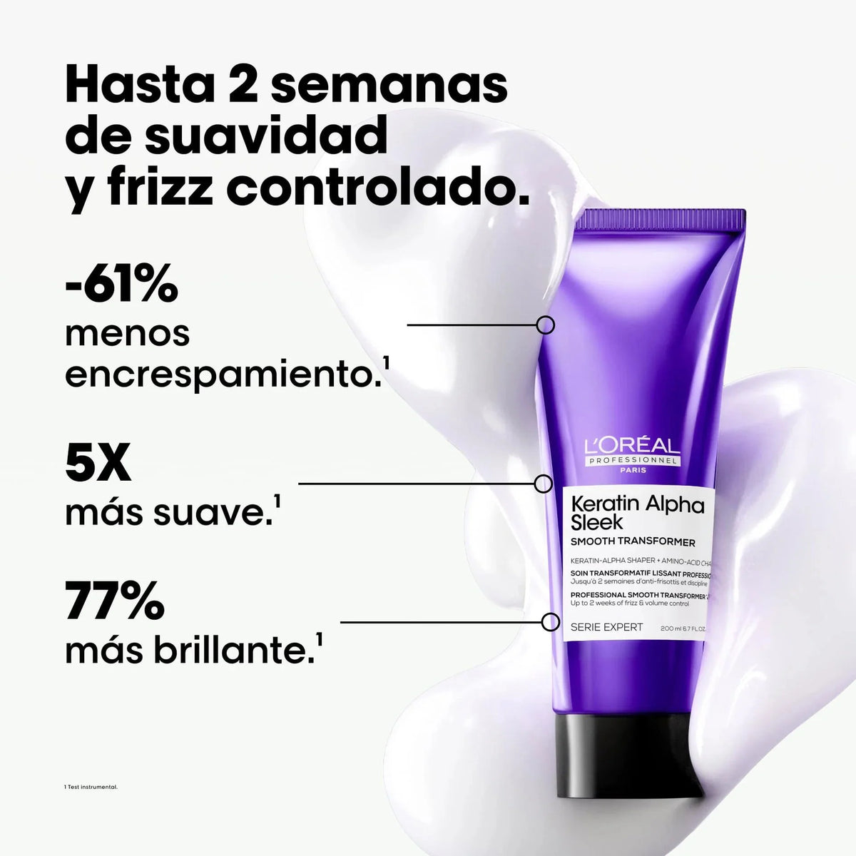 Tratamiento Smooth Transformer Keratin Alpha Sleek LOREAL (200 ML)